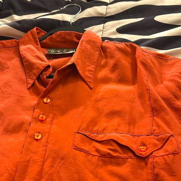 80s retro K. V. D. S button down shirt - Picture 2 of 5